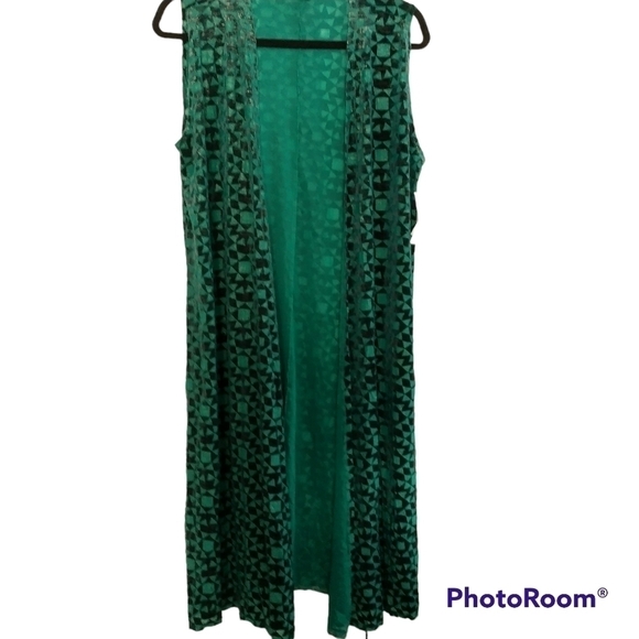 LuLaRoe Elegant Joy Open Cardigan Duster M - Picture 1 of 15